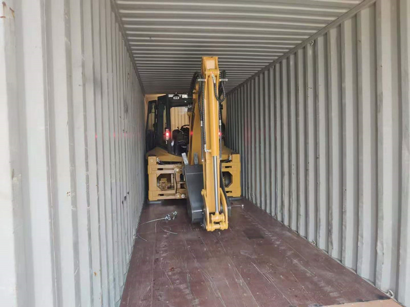 backhoe loader shipping