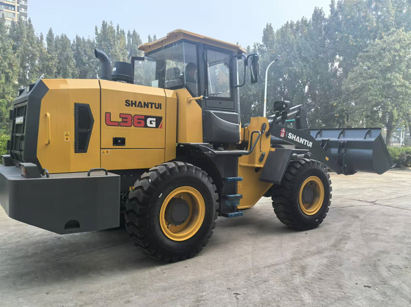 Shantui front end loader shipping